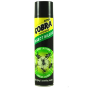 COBRA sprej UNI lietajúci aj lezúci hmyz 400 ml (čierny)