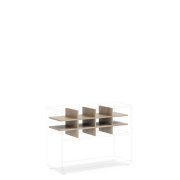 Priehradka do niky BASIC, otvorená, 96,2x35,3x32,7cm, dub Somona