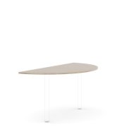 Doplnkový stôl bez nohy BASIC, 160x80x2,2cm, dub SOMONA