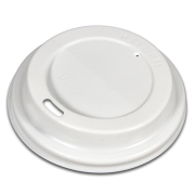Plastové viečko biele 62 mm `Coffee to go` 100ks