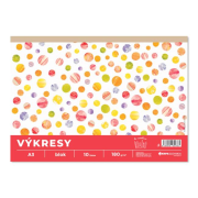 Výkresy 180g, A3 10 ks v bloku