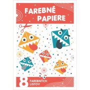 Farebný papier A4 8 listov