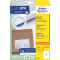Etikety univerzálne 210x297mm Avery A4 25+5 hárkov
