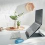 Stojan pod notebook Leitz Cosy Ergo zamatový sivý