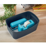 Stolný box Leitz MyBox Cosy zamatový sivý