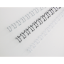 Drôtové hrebene GBC Multibind 21kr. 8mm čierne