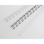 Drôtové hrebene GBC Multibind 21kr. 10mm čierne