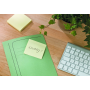 Samolepiaci bloček Post-it recyklované, 76x76 mm, žlté