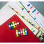 Post-it index úzky, 11,9x43,1 mm, klasické farby