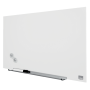 Sklenená tabuľa Nobo Diamond biela 680x380 mm