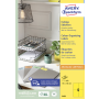 Etikety farebné 105x148mm Avery A4 100 hárkov žlté