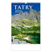 Nástenný kalendár Tatry 31,5 x 45 cm 2026