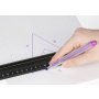 Rezacie pravítko DAHLE 30 cm čierne