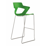 Barová stolička Aoki Bar, zelená