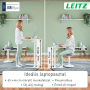 Výškovo nastaviteľný skladací ergonomický stôl Leitz Ergo