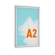Klaprám, hlinníkový A2 strieborný, exteriérový