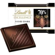 Lindt mini tabuľky čokolády Excellence horká 70 % kakaa 1,1kg