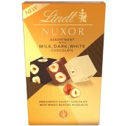 Lindt pralinky Nuxor mix druhov s celými lieskovými orieškami 150g