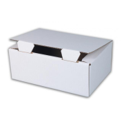 Poštová krabica 302x207x110mm biela